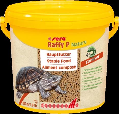 Sera Raffy P nature - 3,8 liter 850 gram - Sump skildpadde foder