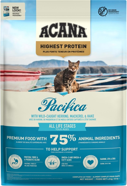 ACANA CAT Highest Protein Pacifica (makrel) 4,5kg