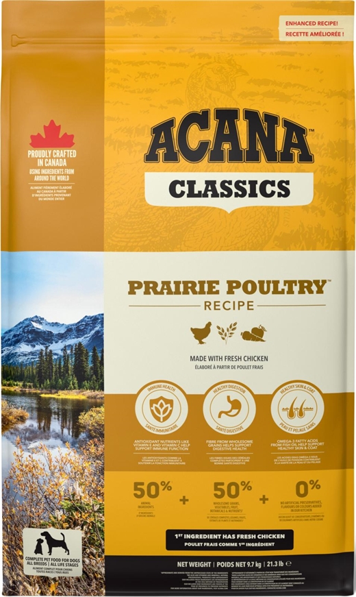 ACANA Classics Prairie Poultry (kylling) 9,7kg hundefoder