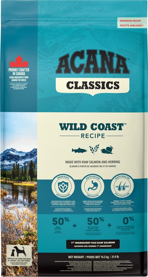 ACANA Classics Wild Coast (kylling og fisk) 14,5kg