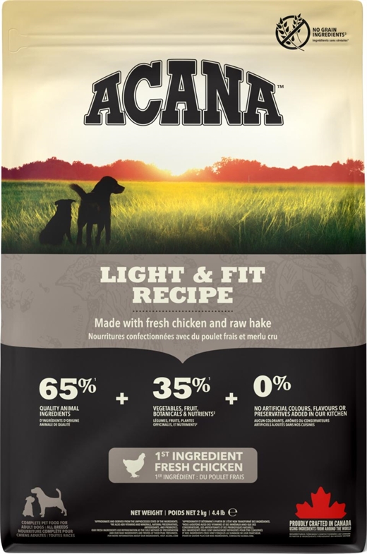 ACANA Dog Range Light & Fit (kylling og fisk) 2kg