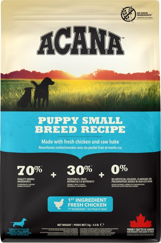 ACANA Dog Range Puppy Small Breed (kylling og fisk) 2kg