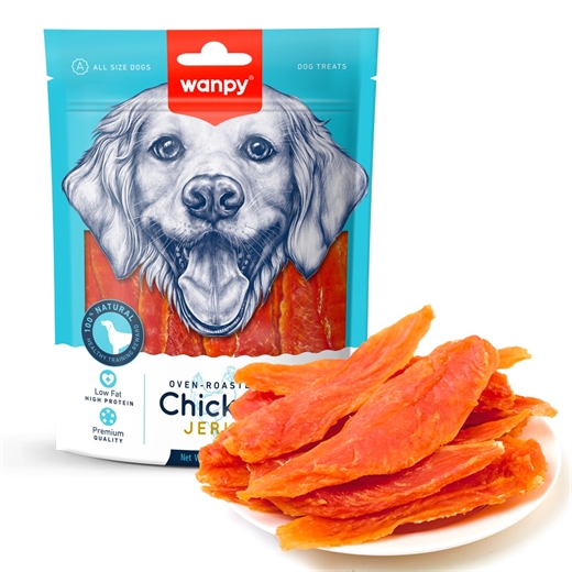 Chicken Jerky  - 454g - Wanpy