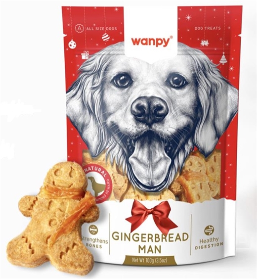 Christmas Ginger Bread  - 100g - Wanpy