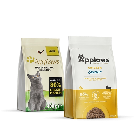 Applaws Cat Dry - Senior Chicken 400g