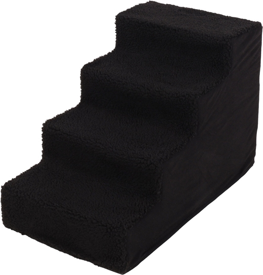 Trappe - Dog step tampa - Sort - 60x35,5x40,5cm