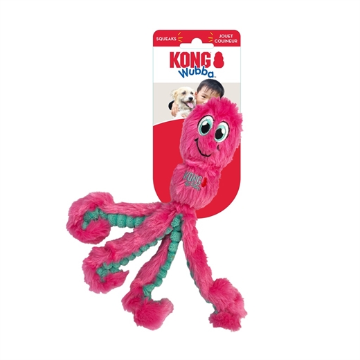 KONG Wubba Octopus Assorted Sm - ​​​​​​​22cm