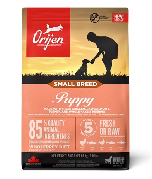 Orijen Small Breed puppy 4,5 Kg - hundemad til hvalpe - små racer