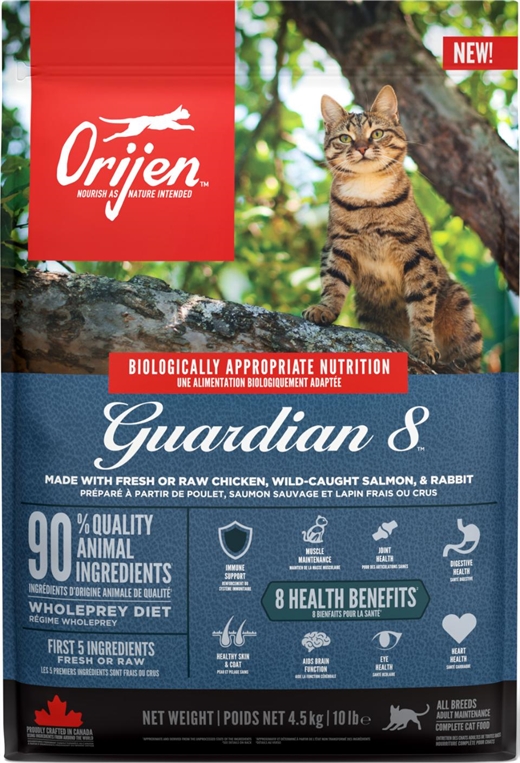 Orijen cat Guardian 8 - 4,5kg