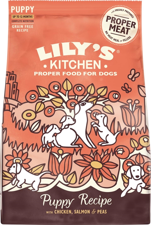 Puppy kylling og laks 2,5 kg - Lilys Kitchen - Outlet