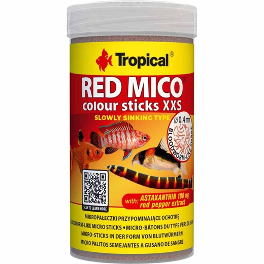 Tropical Red MICO colour sticks XXS - 100 ml 50g