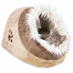 Minou kattehule - Stor - Beige